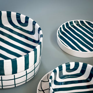 Bowl large GRID - gentle green