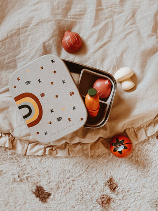 STAINLESS STEEL LUNCHBOX with compartments for KIDS 