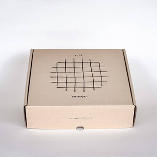 Bowl large GRID - gentle green