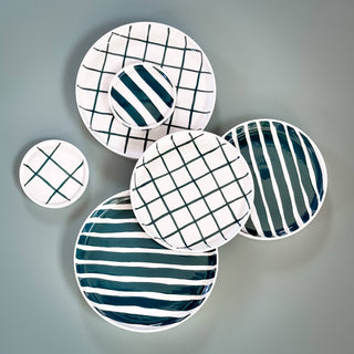 Bowl large GRID - gentle green