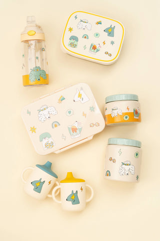 STAINLESS STEEL LUNCHBOX with compartments for KIDS 