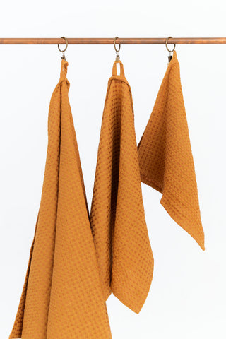 wide linen fabric towel