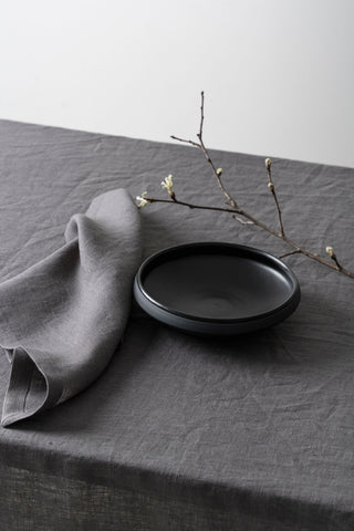 PELĒKAS LINA SALVETES ar šķīvi