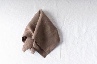 brūnas lina salvetes