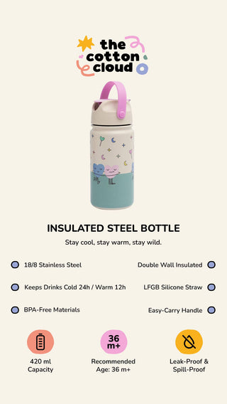 Insulated Stainless Steel Kids Bottle 